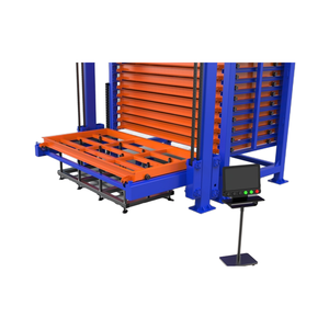 Apilador automático de almacén, grúa, transportador de rodillos, sistema de recuperación de almacenamiento, estantería metálica Industrial para palés, Material metálico - Product Image 6