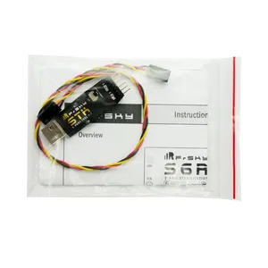FrSky STK aracı plastik PC malzeme için uçak verici S.Port ürünleri yükseltme S6R/S8R alıcıları