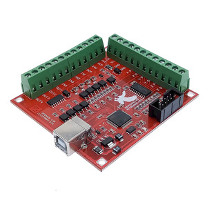 Placa de conexión USB, controlador de interfaz de 4 ejes, CNC MACH3, 100Khz - Product Image 1
