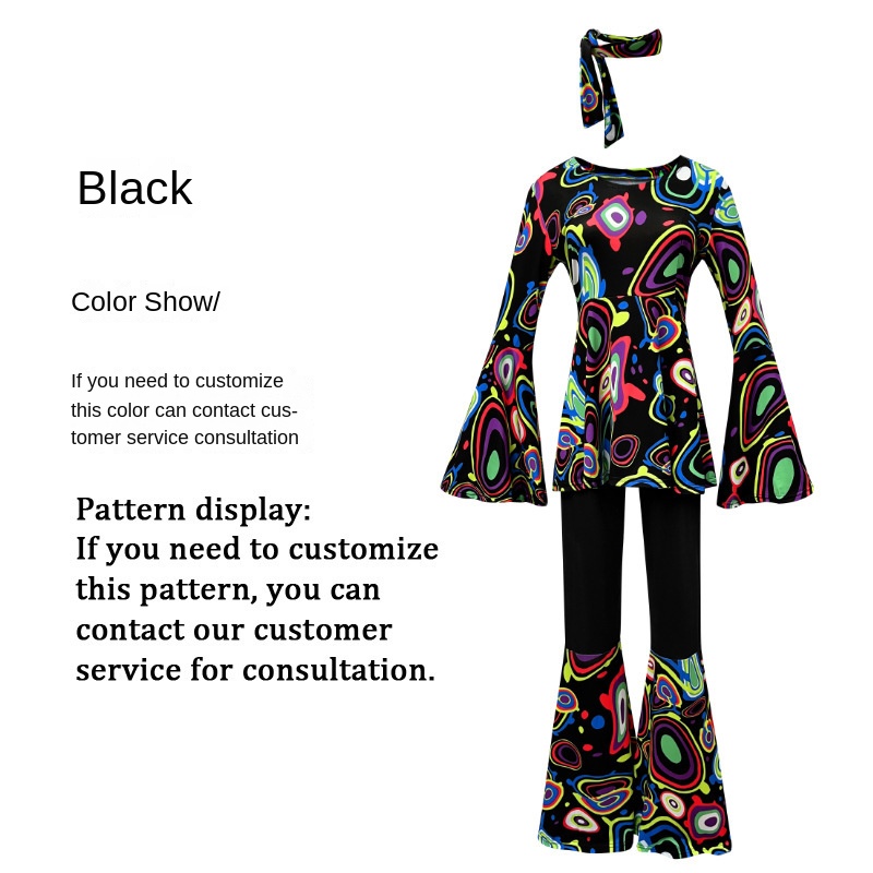 Black pattern display