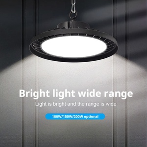 אור המפרץ גבוה עם ערכת חירום 100w 150w 200 <span class=keywords><strong>ufo</strong></span> הוביל אור המפרץ למחסן
