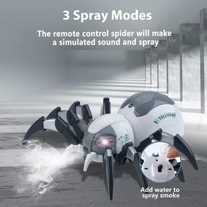 Fernbedienung Spider-Realistisches RC-Roboters pielzeug mit Spray, Licht und Musik-Ideal für Geburtstag, Halloween, Weihnachten, Ostern - Product Image 4