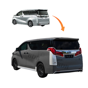 2015 Toyota Alpha Alpha Body Kit yükseltme için 2018-2022 modelleri ile uyumlu tamponlar içerir - Product Image 4