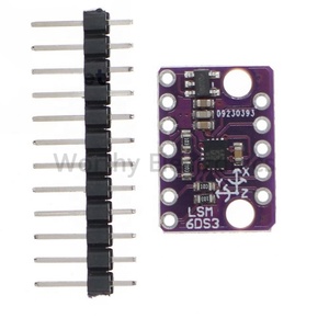 Sensor giroscópico de ángulo de inclinación, acelerómetro de GY-LSM6DS3, transmisión IIC/SPI, módulo electrónico de la serie GY - Product Image 5