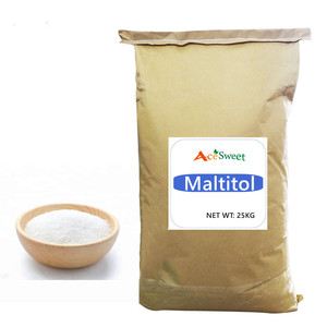 ที่มีคุณภาพสูงบริสุทธ์ Cas 585-88-6สารให้ความหวาน Maltitol ผงและ Maltitol น้ำเชื่อม - Product Image 1