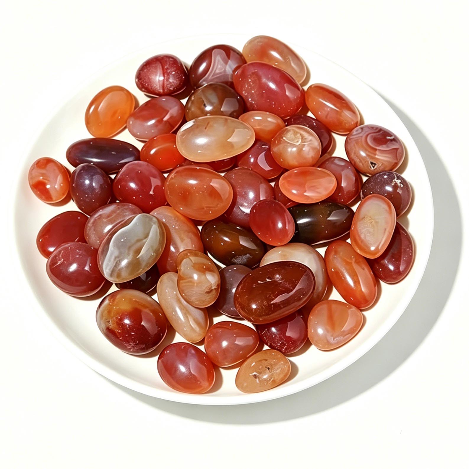 Agate rouge