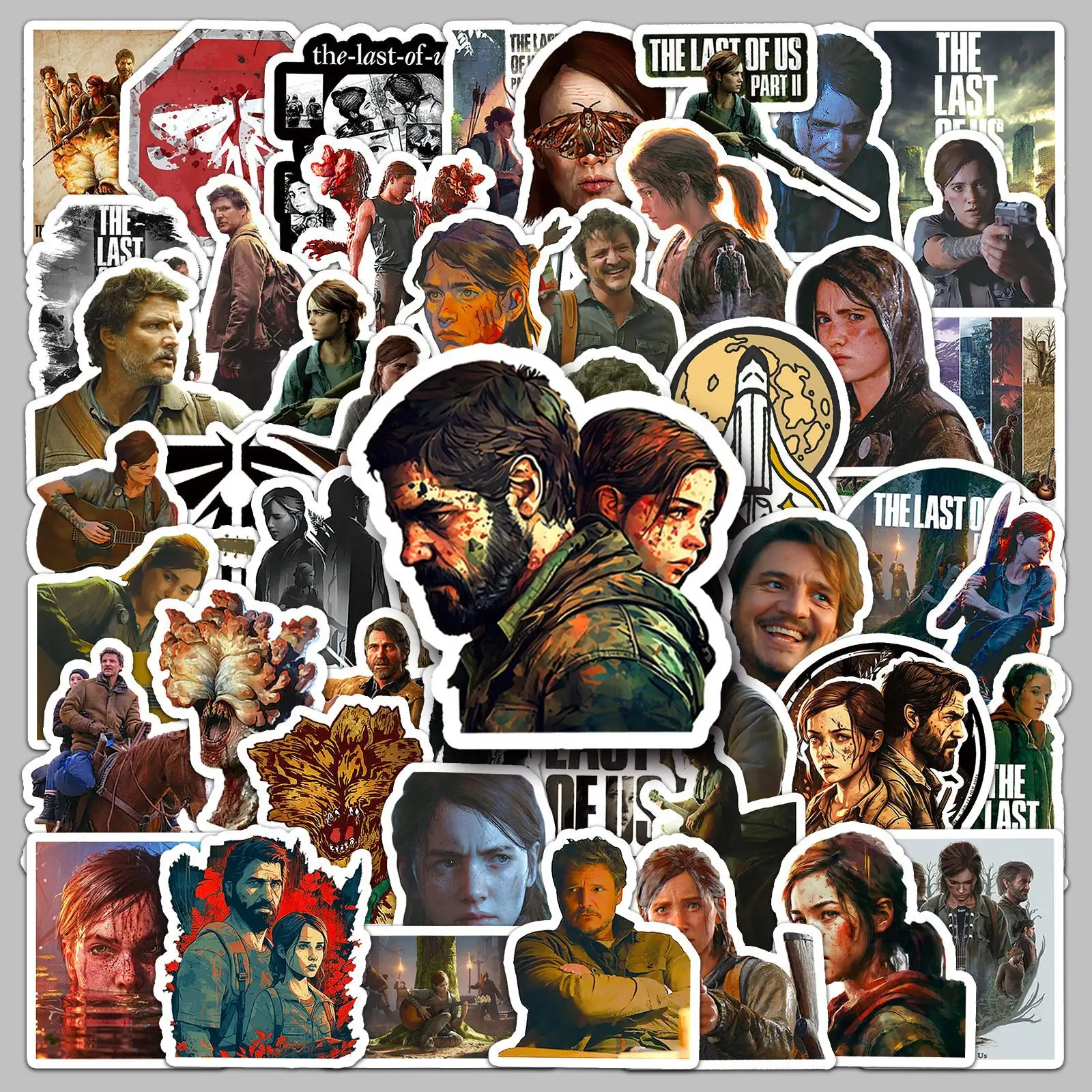 50PCS Cool USA calcomanías de película juego de aventuras The Last of Us pegatina