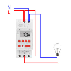 TM919B 5V 12V 24V 110V 220V AC85-265V 30A Programmier barer digitaler Timer-Schalter DIN Automatischer Zyklus-Timing-Controller für Licht lüfter - Product Image 5