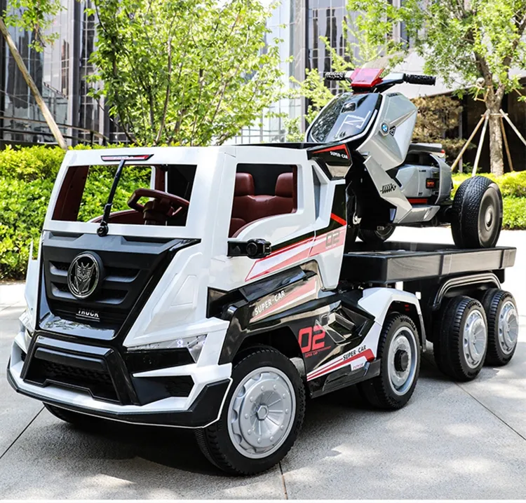 Carro de brinquedo para crianças, carrinho de brinquedo elétrico para crianças