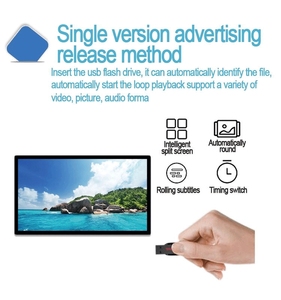Marco de fotos Digital con sensor de movimiento, pantalla LCD de 27 pulgadas con función completa montada en la pared, con pantalla de espejo - Product Image 3