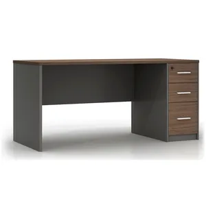 Modern Wood <strong>Design</strong> Furniture Mdf Home Executive l Shaped CEO Office <strong>Table</strong> with 3 Drawer Office <strong>Computer</strong> Working <strong>Table</strong> - Product Image 2