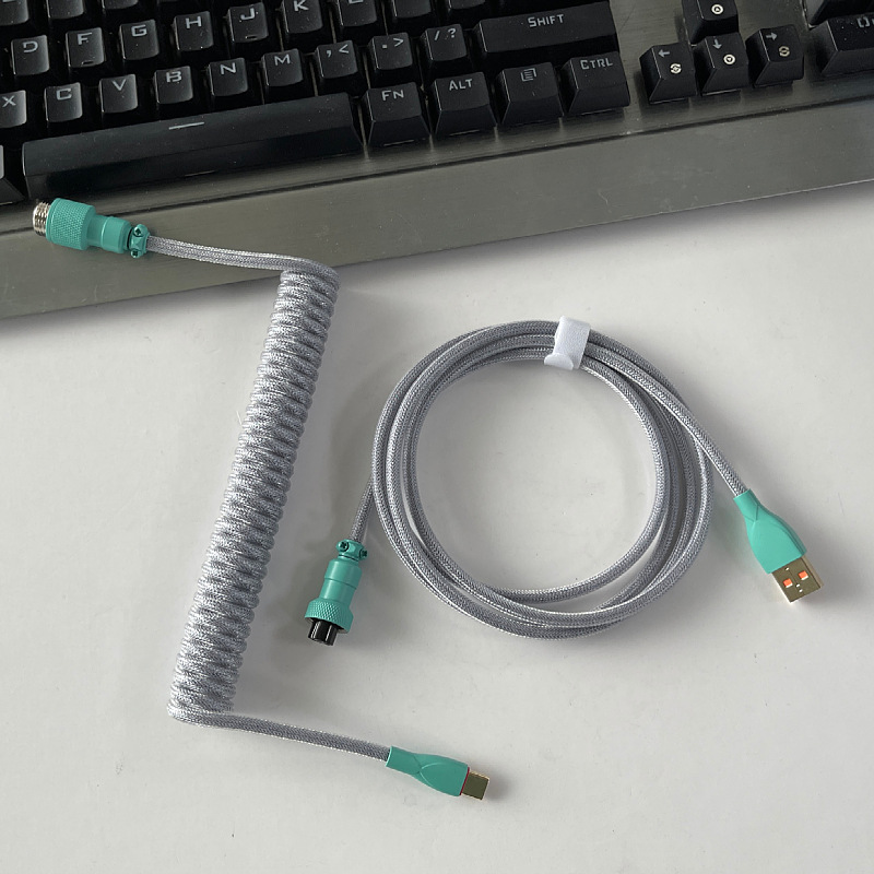 Connecteur argent + vert