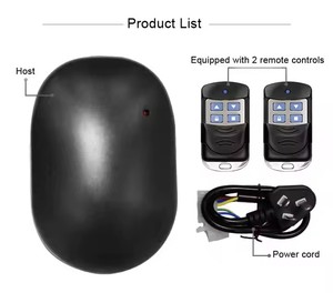 TY 433MHz sistema di controllo Wireless in metallo telecomando con codice di apprendimento e rotolamento codice fisso - Product Image 2