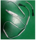 12V DC 6500K โมดูลนำพร้อมสายเชื่อมต่อแม่เหล็กสองปลายชายและหญิง