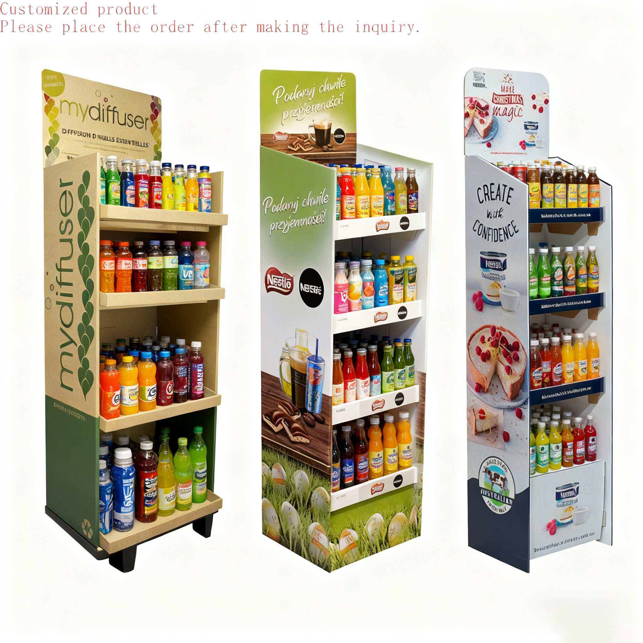 Exhibidor de Bebidas/Cerveza/Alimentos Enlatados