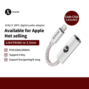 JCALLY JM7 CX31993 Chip Adapter 3.5mm DAC Digital Audio Cable <strong>USB</strong> Type-C for Android Devices - Product Image 4