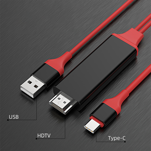Fabbrica diretta su misura 4K cavo 30Hz telefono tipo C USB a HDTV 2M Android Video cavo con PVC giacca per uso informatico - Product Image 4