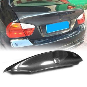 BMW3シリーズE90M3 2005-2008カーボンファイバーリアトランクブーツスポイラーウィングリップ用