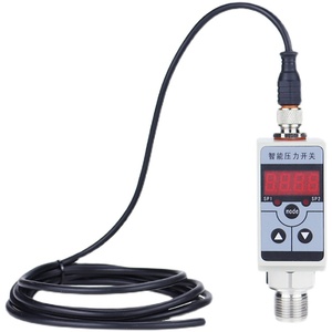 מפעל SENTE OEM חיישן לחץ דיגיטלי משדר מתכוונן אזעקה הידראולית פניאומטית בקר מתג לחץ אלקטרוני