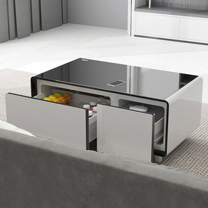 Mini Bar <strong>Multi</strong> <strong>Functional</strong> Refrigerator Smart Coffee <strong>Table</strong> High Bass Music Player Speakers Mobile Charger - Product Image 1