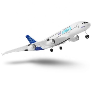 A120 WL玩具电动滑翔机飞机2.4GHz 3CH 6 Aixs陀螺EPP遥控飞机A380遥控客机玩具儿童礼品 - Product Image 6