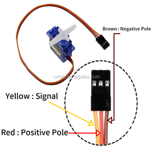 Micro Servo Motor sg90 360 Grad Roboter Teile Mini Servo 9g ForToy Hubschrauber Kunststoff Getriebe Servo SG90