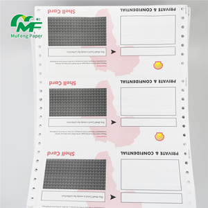 印刷打印机印刷在彩卷 3 层纸设计书和收据定制 Ncr 复制无碳发票垫 - Product Image 2