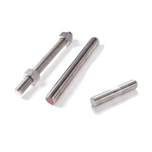 สลักเกลียวและน็อตสเตนเลสสลักเกลียวเชื่อมแบบเกลียวสองด้าน M24 M20ตามสั่ง - Product Image 6