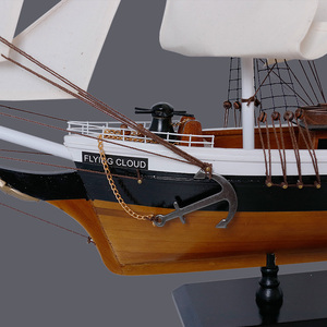 Wooden Flying Cloud Tall Model Ship 30&quot; Historical Scale Model Ship <strong>Seaside</strong> Decoration, Nautical <strong>Gift</strong>,father's Day <strong>Gift</strong>