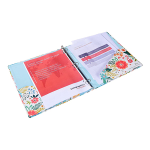 Carpeta de Planificador de comidas de papel del fabricante, carpeta de 6 anillas, diario personalizado, impresión de libros - Product Image 5