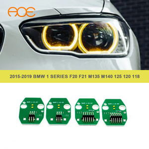 BMW 1 serisi için F20 F21 M135 M140 125 120 118 CSL sarı gündüz farları LED modülü seti - Product Image 3