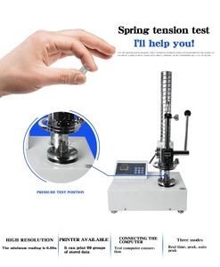 ELX Digital Display Manually Push Pull Tester Force Gauge <strong>test</strong> Meter Spring Tensile Testing Machine