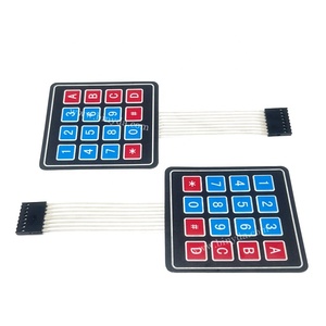 16键按钮4x4矩阵键盘薄膜键盘开关4x4阵列矩阵键盘DIY - Product Image 6