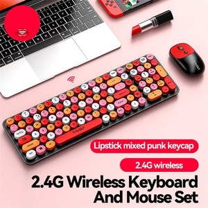 Juego de teclado de ratón inalámbrico para juegos TF350 2,4G, juego de teclado y ratón para ordenador de oficina en casa - Product Image 3