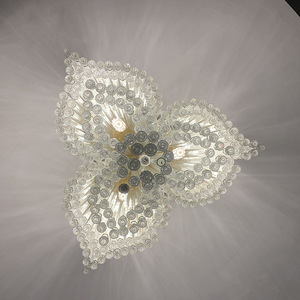 Chandler tavan ışık avize modern çağdaş akrilik metal tavan çiçek altın özel moda tasarım led tavan lambası - Product Image 6