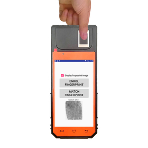 HFSecurity Android Fingerprint Time Attendance With Built-in Printer - Product Image 1