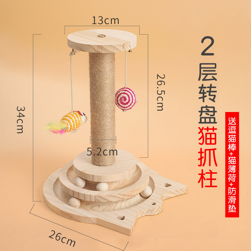 Plataforma giratoria de columna