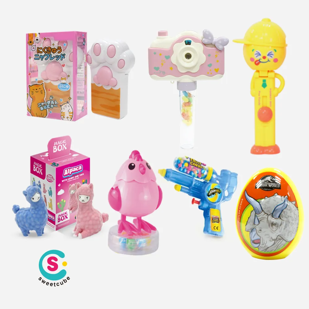 Candy Toys 2024 nouveauté vente chaude super marché qualité jouets de bonbons en plastique