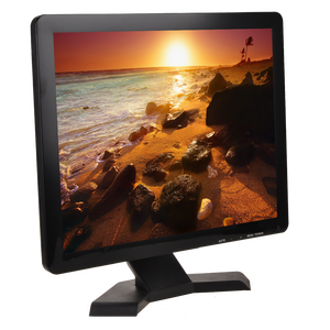 19-Inch Square CCTV <strong>Monitor</strong> with <strong>BNC</strong> <strong>Input</strong> 4:3 Aspect Ratio for Desktop Use - Product Image 3