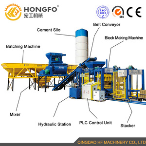 Máquina automática de fabricación de bloques de pavimentación con montacargas y apilador, precio de fábrica, producción completa, 2017 - Product Image 5