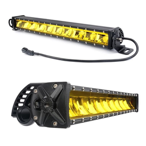 単列9DLEDワークライトバー20w40w 60w 80w 120w 160w 180w 200w 220w240wスーパースリムLEDオフロードイエロークリアレンズ<span class=keywords><strong>10w</strong></span>/LED