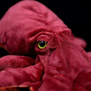 Factory Wholesale Soft Filled <strong>Deep</strong>-sea Reptile Llifelish <strong>Red</strong> Animal Octopus Plush <strong>Toys</strong> - Product Image 3