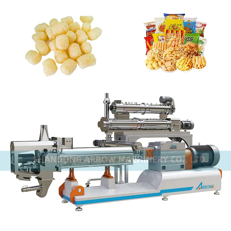 Máquina para hacer bocadillos de hojaldre y línea de producción de alimentos de bocadillos de hojaldre de bola de queso