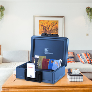 Caja de documentos con cerradura de código Digital, caja fuerte resistente al fuego para el hogar, a prueba de fuego, 2017D - Product Image 2
