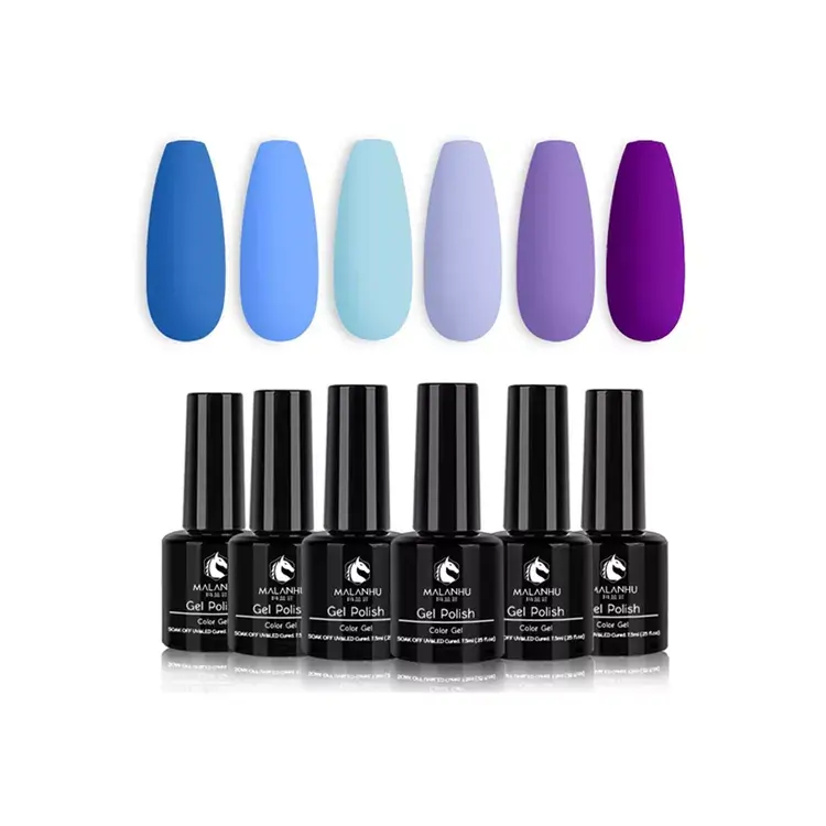 Esmalte de gel uv de longa duração, venda no atacado, esmalte de unha em gel, veludo, cima fosco, oem/centro