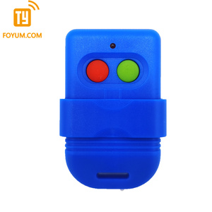 Rf אוניברסלי שליטה מרחוק אוניברסלי 433mhz אלחוטית מתגלגל קוד קבוע מ ל צבע אפור