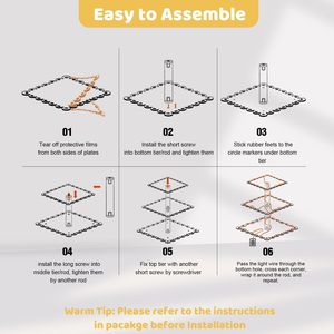 Tùy chỉnh 3 Tier <span class=keywords><strong>cupcake</strong></span> tháp chủ Acrylic <span class=keywords><strong>cupcake</strong></span> đứng Acrylic bánh hiển thị cho sinh nhật thanh kẹo - Product Image 3