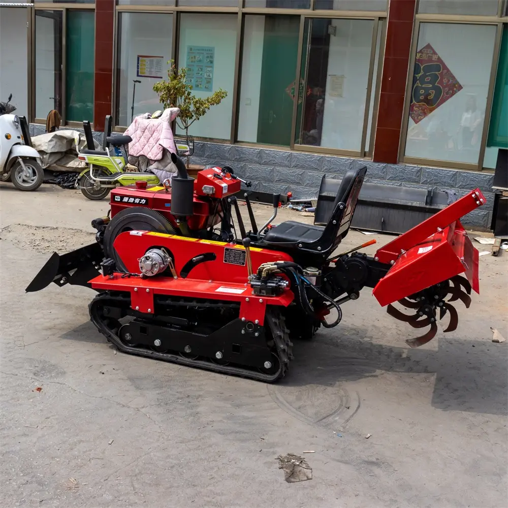 Mini cultivador rotativo 4wd, 4x4, 20hp, 30hp, 50hp, 80hp, maquinaria agrícola, tractor de granja en venta, envío gratis