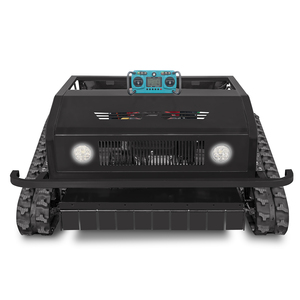 VT800รถตัดหญ้าขนาดเล็ก800มม. หุ่นยนต์ RC ไฟฟ้าเครื่องตัดหญ้าแบบหมุนเบนซินตีนตะขาบ4จังหวะเกรด DIY - Product Image 4