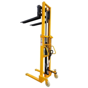 El davul kendini kaldırma 1t manuel el istifleyici 2 ton hidrolik manuel istifleyici manuel asansörlü istifleyici - Product Image 3